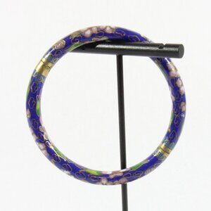 Vintage Chinese Cloisonne Bangle Bracelet